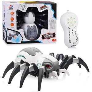 اسباب بازی ربات کنترلی مدل عنکبوت دودزا شارژی صدادار مدل 128A-30_اسباب بازی ربات